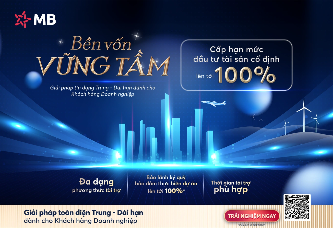 Ngân hàng Quân đội (MB) đồng hành cùng doanh nghiệp với chiến lược “Bền vốn vững tầm”