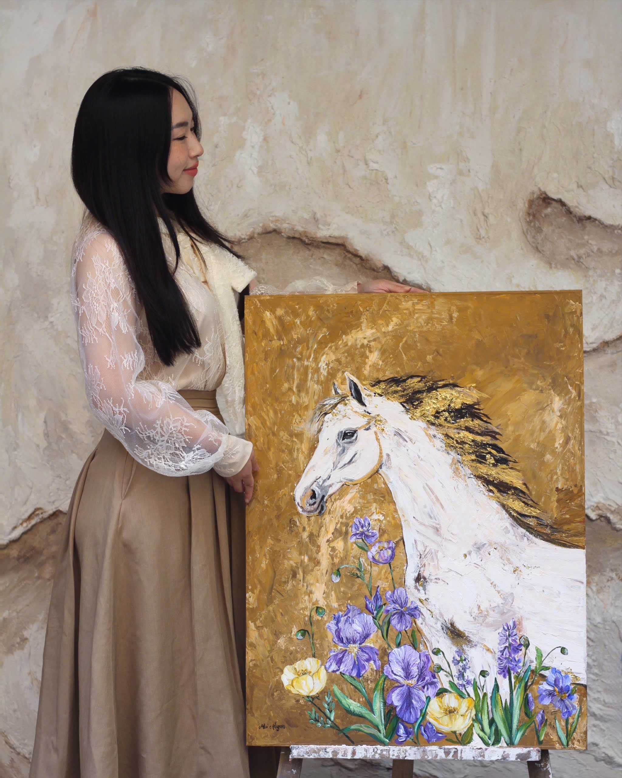 Cơn “sốt” tranh ngựa năm 2026: Khi biểu tượng quyền năng trở thành tiếng nói tự do của thế hệ Z