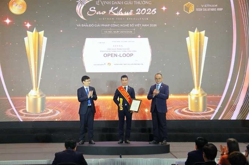 SACOMBANK nhận giải thưởng Sao Khuê 2026